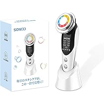Amazon.co.jp: SONCCI 美顔器 EMS RF美顔器 目元 温熱 振動 イオン導入