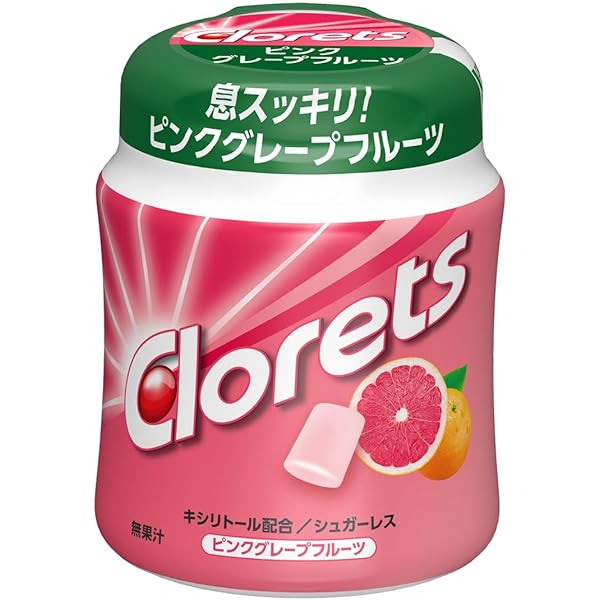 Amazon | ロッテ キシリトールホワイト ピンクグレープフルーツ