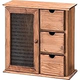 ミニ キャビネット [W25 x D10 x H24.5cm] 家具 収納家具 キャビネット