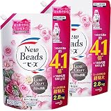 【まとめ買い】フレグランスニュービーズ ジェル リュクスクラフト ローズ&マグノリアの香り 洗濯洗剤 液体 詰め替え 大容量 2800g×2個