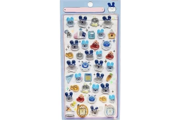 ふくらみのあるステッカーシート 装飾ステッカー 愛らしい小さな子供 大人用 再利用可能な小型 スクラップブッキング用 再利用可能なふくらみ