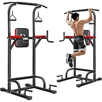 Amazon | 懸垂マシン ぶらさがり 【 耐荷重180kg 高さ11段 】 健康器