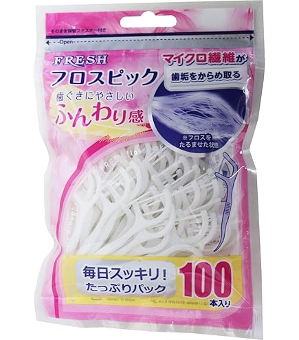 Amazon.co.jp: バローセレクト フロスピック50本入 : ドラッグストア