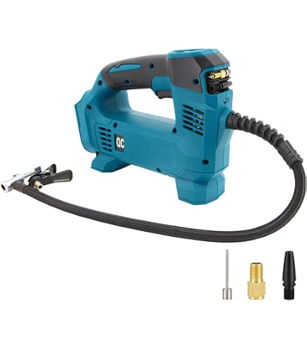 Amazon.co.jp: 車用エアポンプ - 150PSI ポータブルタイヤインフレータ