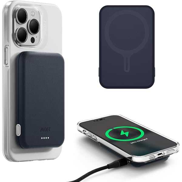 Amazon | MOFT Snap バッテリーパック モバイルバッテリー ワイヤレス 