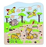 Hape(ハペ) ペグパズル・サファリ 702816