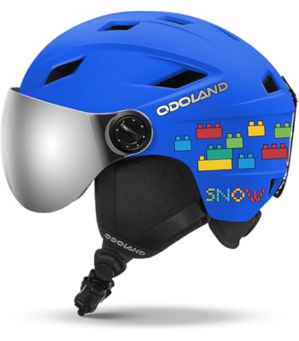 Amazon | head ヘッド キッズ ヘルメット バイザー付き メガネ