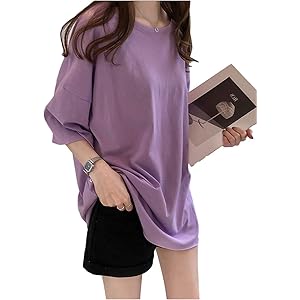 [SeBeliev(シービリーヴ)] ゆったり Tシャツ 無地 インナー カジュアル シャツ シンプル 良質素材 速乾 部屋着