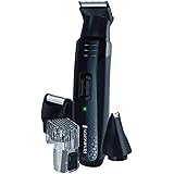 Remington Lithium All-In-One Beard Trimmer/Groomer, MB6125AU, Stainless Steel Blades, Adjustable Beard Comb, Washable Attachm