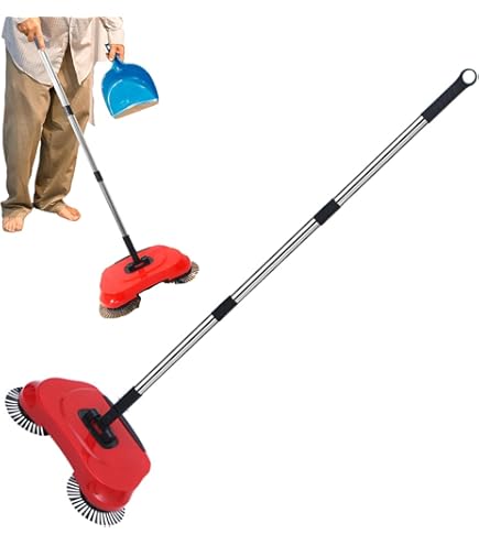 Amazon.co.jp: KIKAIYA 掃除スイーパー 12L 手押し式 手動掃除機 工場