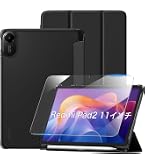 Amazon.co.jp: [Redmi Pad 2 ケース ガラスフィルム セット]CACOE
