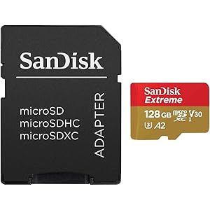 サンディスク microSD 128GB UHS-I U3 V30 書込最大90MB/s Full HD & 4K SanDisk Extreme SDSQXA1-128G-EPK エコパッケージ