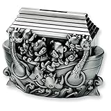 Noah 's Ark子の銀行彫刻プレート