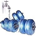 DEIRIS ダンベル 水 16～20kg調整可 ウォーターダンベル 床傷防止 ダンベル 水入れる フィットネスダンベル 静音 可変ダンベル 水 ダンベル 軽量 携帯可 旅行用ダンベル 収納便利 ダンベル水 男女兼用 ダンベル