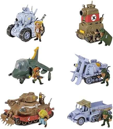 Amazon | 新時模型 メタルスラッグX 6種アソートボックス プラモデル