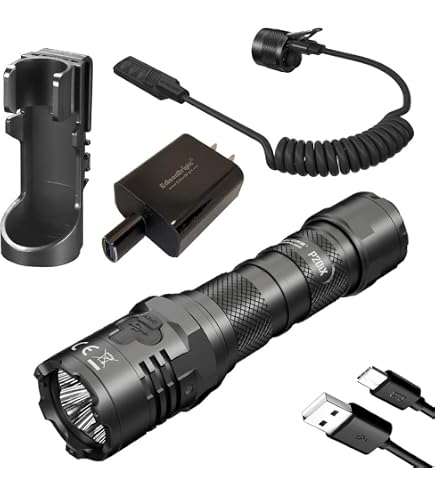 Amazon.co.jp: EdisonBright Nitecore P20iX 4000ルーメン USB充電式