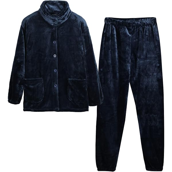 Amazon | [LEVANA] パジャマ メンズ 冬 もこもこ フランネル