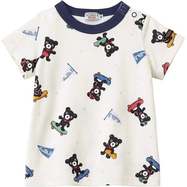 Amazon.co.jp: [ミキハウス] ダブルビーTシャツ 62-5212-578 (110