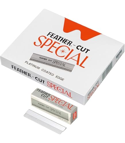 Amazon.co.jp: フェザー スタイリングブレイド CG-10 替刃 10枚入×5コ