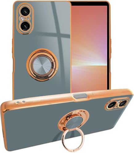 Amazon.co.jp: Xperia 5 ケース クリア TPU リング [ SO-01M / SOV41