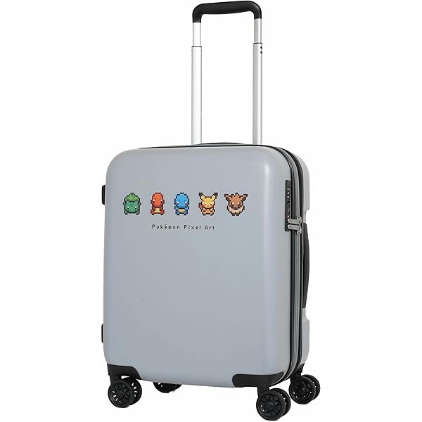 Amazon | [ポケットモンスター] スーツケース 機内持ち込み 拡張 軽量