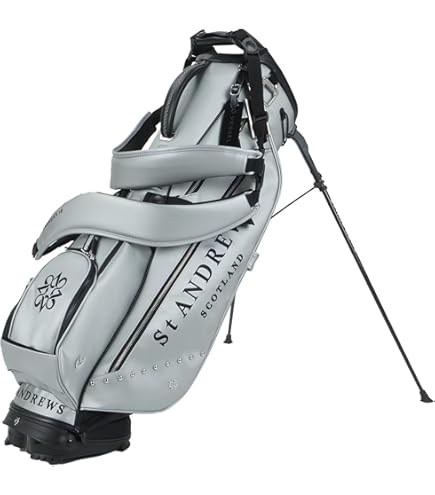 ＳＴＡＮＤＲＥＷＳ　セントアンドリュース　キャディバッグ　ワインレッド／赤 STANDREWS セントアンドリュース キャディバッグ