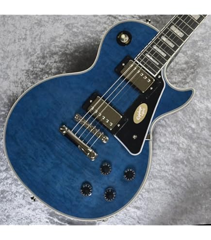 Amazon | Epiphone レスポール預言 レッドタイガー 熟成グロス