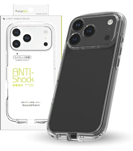 Amazon.co.jp: Simplism シンプリズム iPhone 17 Pro Max [LIGHT