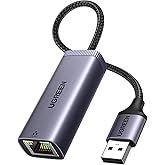 UGREEN USB Ethernet Adapter USB 3.0 to 10 100 1000 Mbps Gigabit LAN Network Adaptor Mini RJ45 Internet Converter Aluminum Bra