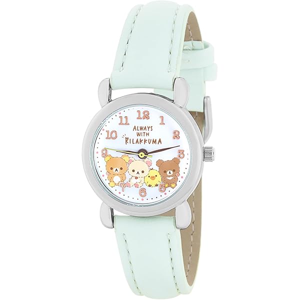 Amazon.co.jp: ALIAS(アリアス) 腕時計 リラックマ アナログ 防水 革