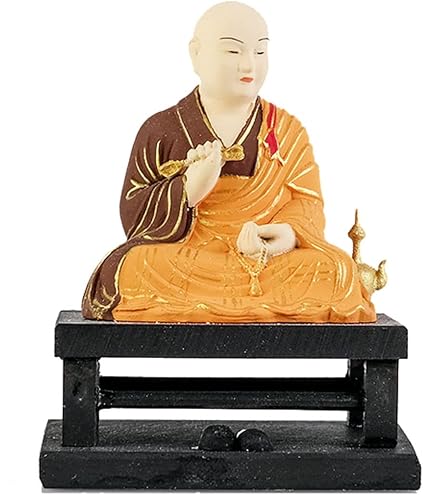 Amazon｜仏像 弘法大師 座像 真言宗 無宗派 空海 弘法大師像総高12cm
