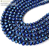 ホタルガラス一連ビーズ8mm 長さ40cm