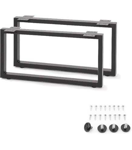 Amazon｜アイアンレッグ DIY素材テーブル脚 4本セット鉄足 (L