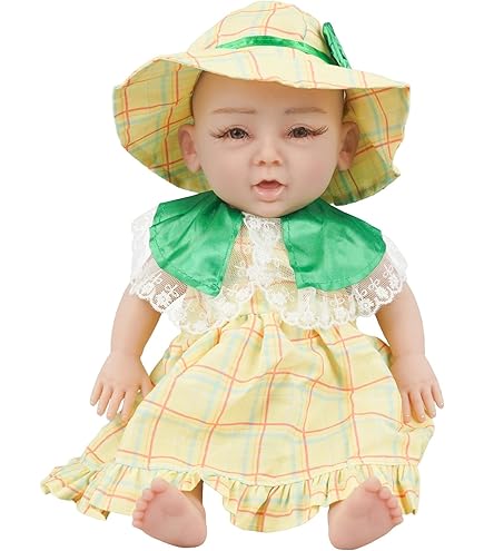 Amazon | QIAOYIQIAO 18.5インチの完全なボディシリコーンの赤ん坊は