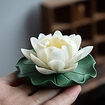 うたうお花顔　小さい香炉 うたうお花顔 小さい香炉