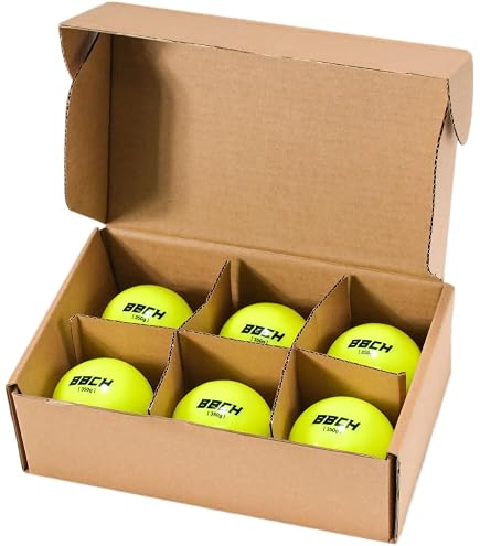 Amazon | LINDSPORTS ディンプルボール (イエロー(中サイズ)【12球