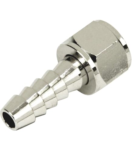 黒いホース 金属接続部 63-7900-20 ホースニップル ホース接続部直径14mm JT28-1/2X14