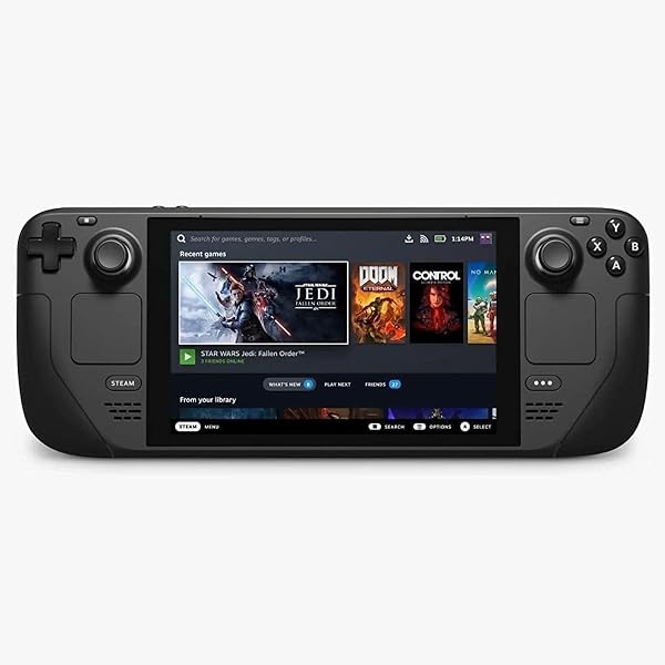 【整備済み品】 Valve Steam Deck バルブ スチームデック LCD 512GB ゲーミングPC 7インチ 60Hz SteamOS搭載 専用64GBマイクロSDカード付属 OS再インストール済み - 1