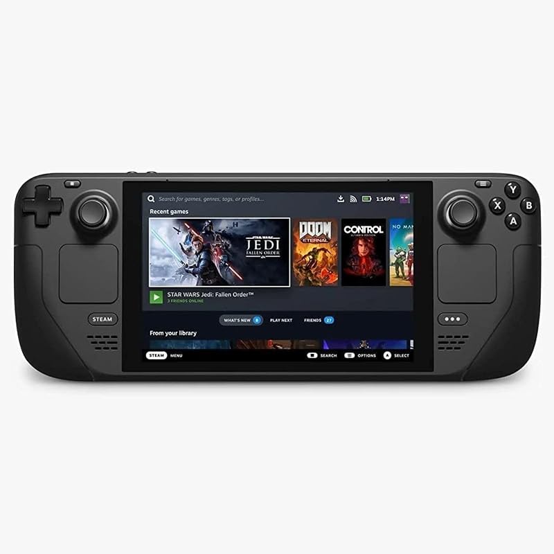 【整備済み品】 Valve Steam Deck バルブ スチームデック LCD 256GB ゲーミングPC 7インチ 60Hz SteamOS搭載 専用64GBマイクロSDカード付属 OS再インストール済み