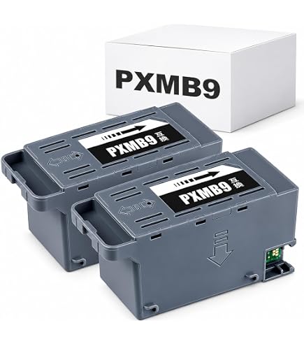 EW-M973A3T　純正インク、メンテナンスボックスセット Amazon.co.jp: PXMB9【2本セット】 EPSON互換メンテナンスボックス