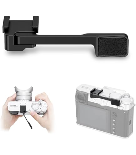 Amazon | Haoge ハンドル ハンドグリップ 富士フイルム GFX100RF