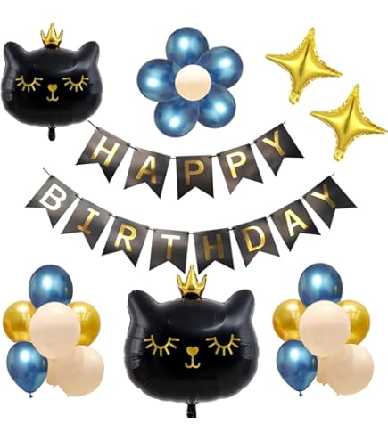 Amazon | お散歩バルーン 猫ちゃん3体セット ヘリウムガスなし | 風船