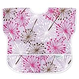 バンキンス 油が落ちるジュニアビブ【日本正規品】柔らかくて軽量 洗濯機で洗えてすぐ乾く お食事用防水ビブ 1~3歳 Dandelion(パープル)