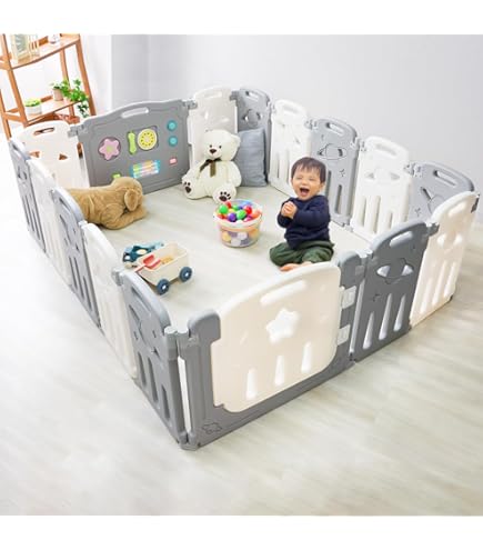 Amazon.co.jp: アジル ベビーサークル BEAR ZONE ベアゾーン (シグナル