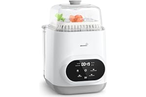 Grownsy EaseClean Bottle Washer Pro | All-in-One Bottle Washer and Sterilizer and Dryer | Baby Bottle Washer for Bottles, Pump Parts & Baby Essentials | Replaces Hand Washing