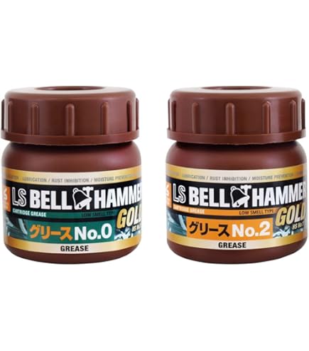 LS ベルハンマー ゴールド 3本セット スズキ機工の潤滑剤エルエスベルハンマーゴールド｜LS BELL