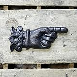 Square sign "Right direction" 鉄製　案内表示　サインプレート　S355-94ABK