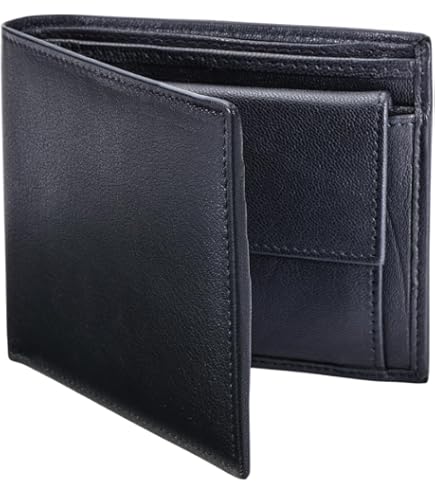 Amazon.co.jp: 二つ折り 財布 本革 大容量 カード 18枚収納 新設計の