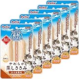 Petio(ペティオ) 素材そのまま ねこちゃんの やわらか蒸しささみ かつお節味 2本入×6個