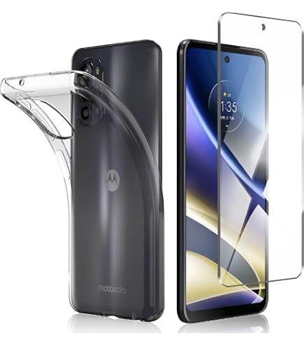 Amazon | houge 【 ケース + 1枚 ガラスフィルム 】 Motorola moto
